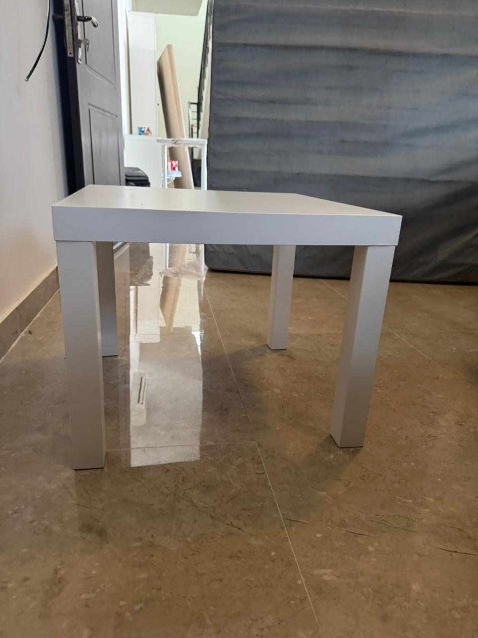 Small White IKEA Coffee Table - Great Condition! Only OMR 3!